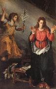 ALLORI Alessandro The Annunciation oil painting artist